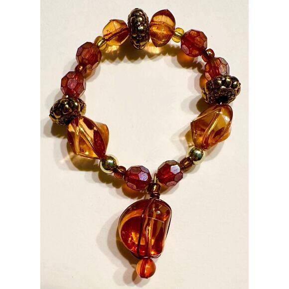 Vintage Saro Lifestyle NR59.O Drop Tassel Napkin Rings & Baho Beaded Napkin Ring - Picture 7 of 7